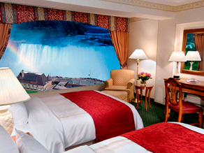 Hotel Marriot med udsigt til Niagara Falls